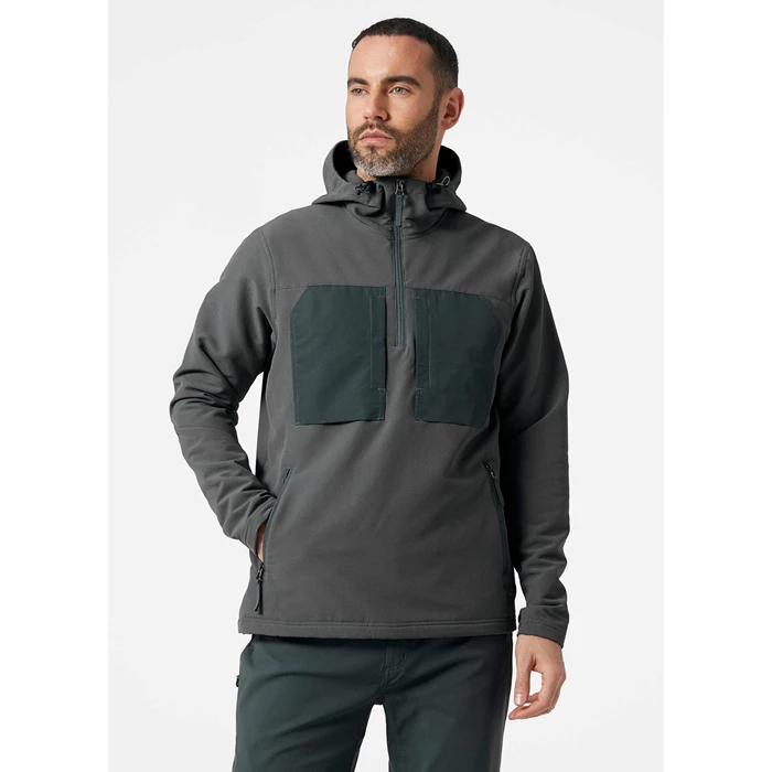 Chandails En Molleton Helly Hansen Valdres Shield Pullover Homme Grise | 6831-IJSVD