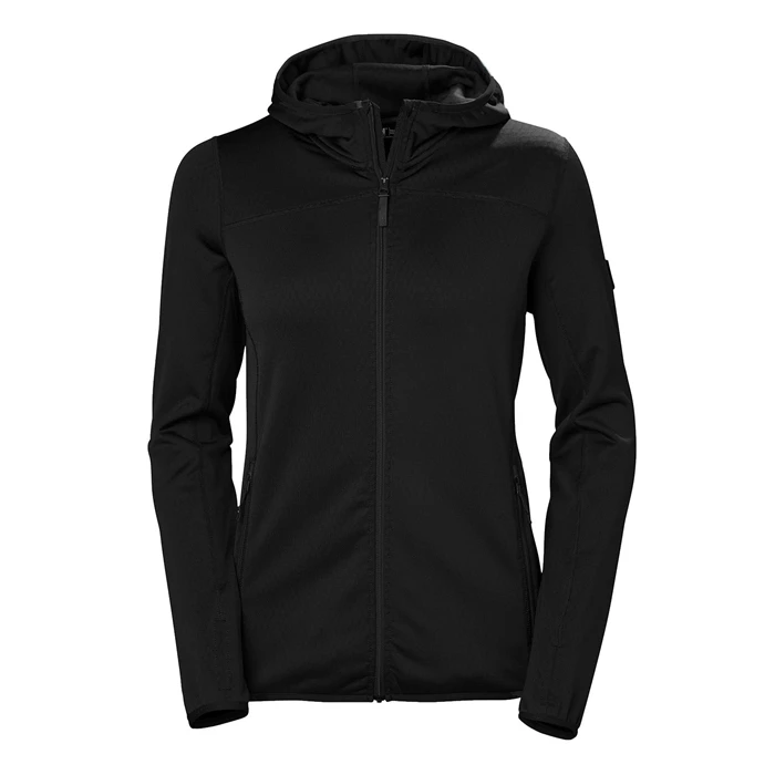 Chandails En Molleton Helly Hansen W Vertexhooded Femme Noir | 3054-WJBIF