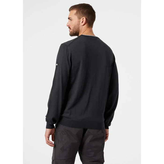 Chandails Helly Hansen Arctic Merino Homme Noir Grise | 1372-RNEPK