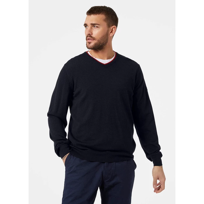 Chandails Helly Hansen Arctic Merino Homme Bleu Marine | 3048-RKJEM