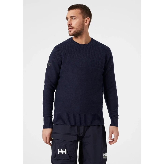 Chandails Helly Hansen Arctic Ocean Knit Homme Bleu Marine | 6857-NMYOL