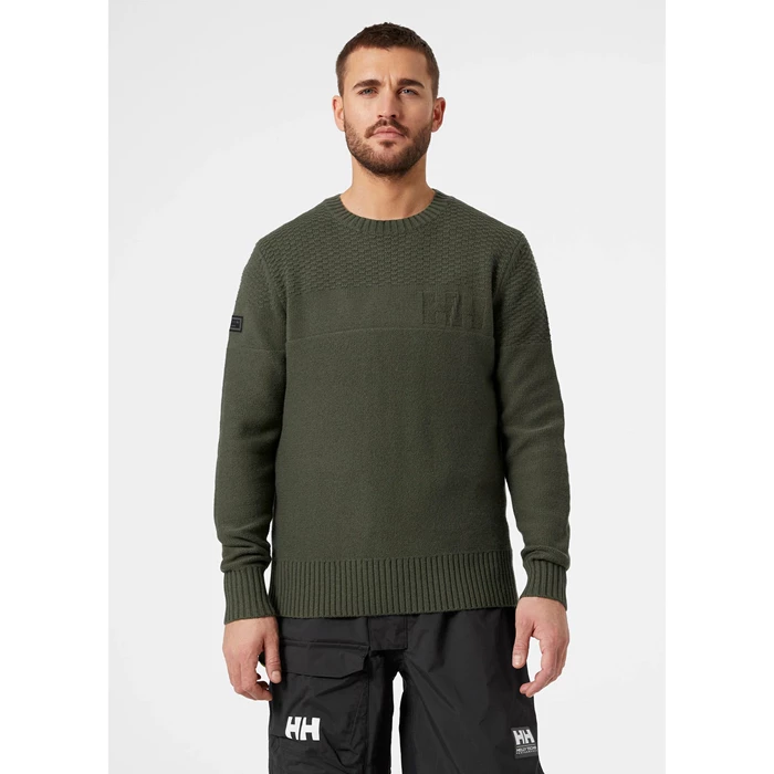 Chandails Helly Hansen Arctic Ocean Knit Homme Grise | 9217-INAJV