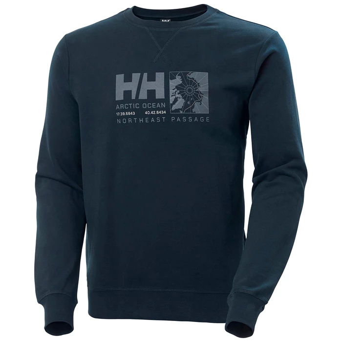 Chandails Helly Hansen Arctic Ocean Sweat Homme Bleu Marine | 9275-TJADG