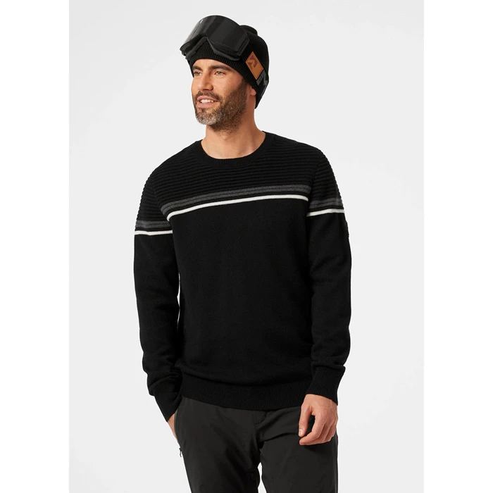 Chandails Helly Hansen Carv Knitted Homme Noir | 5746-OHICD