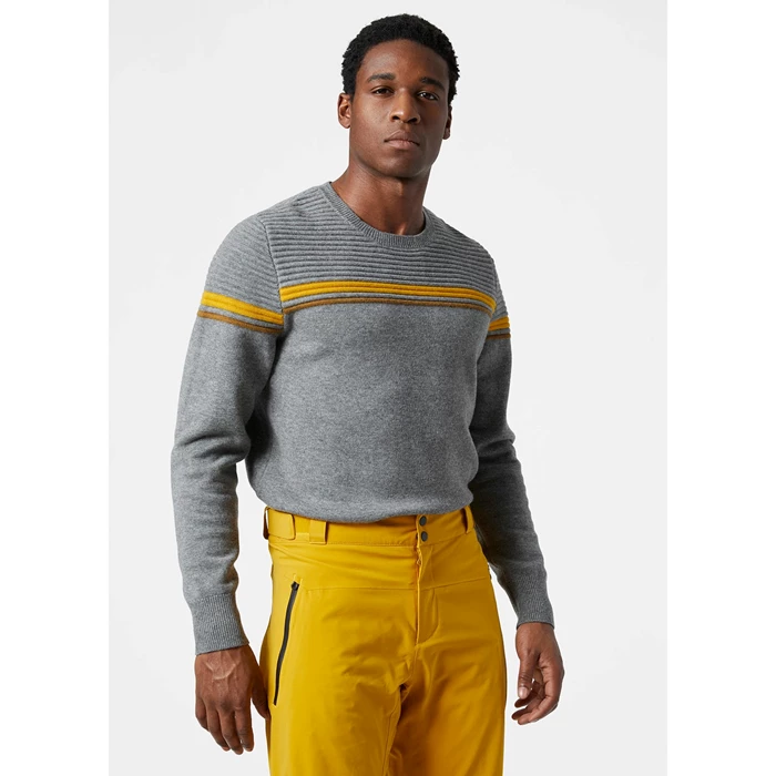 Chandails Helly Hansen Carv Knitted Homme Grise | 7493-RDUCG