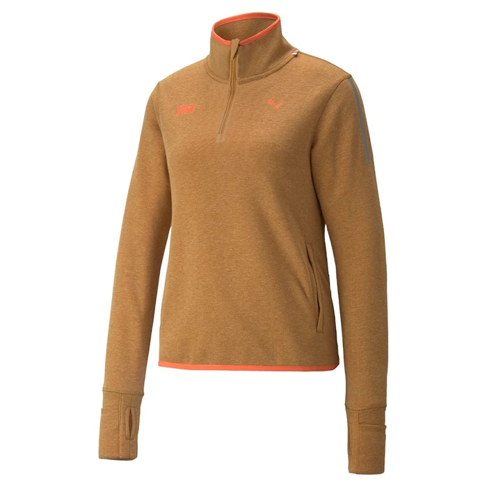 Chandails Helly Hansen Puma X Helly Hansen Ls-shirt W Femme Marron | 9546-SUNIW