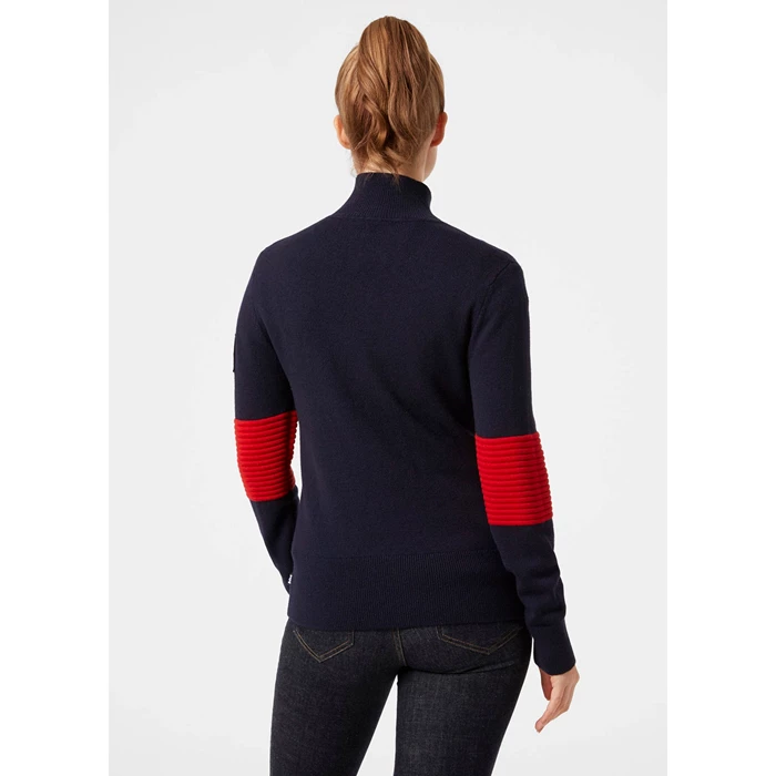 Chandails Helly Hansen W Celebration Knitted Femme Bleu Marine | 6028-FUTJK