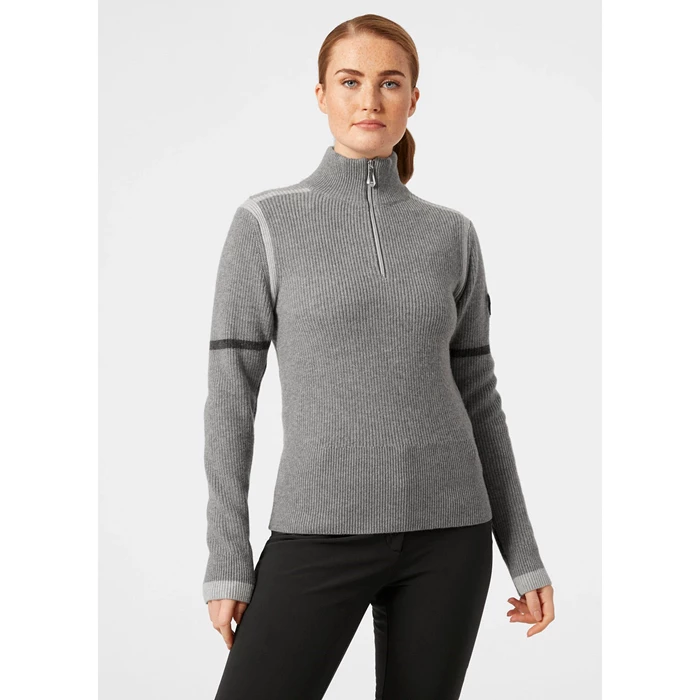 Chandails Helly Hansen W Edge Knitted Femme Grise | 4689-OEWTH