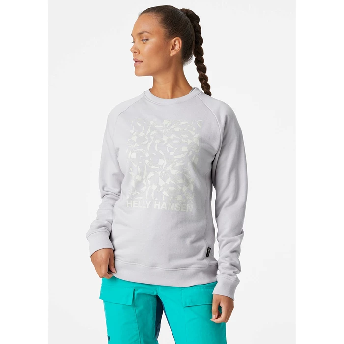 Chandails Helly Hansen W F2f Organic Coton Femme Grise | 3042-CDKVY