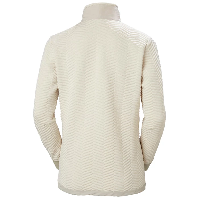 Chandails Helly Hansen W Lillo Snap Pullover Femme Blanche | 6054-LDNHV