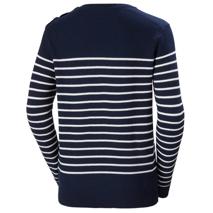 Chandails Helly Hansen W Skagen Femme Bleu Marine Stripes | 4903-TGEWV