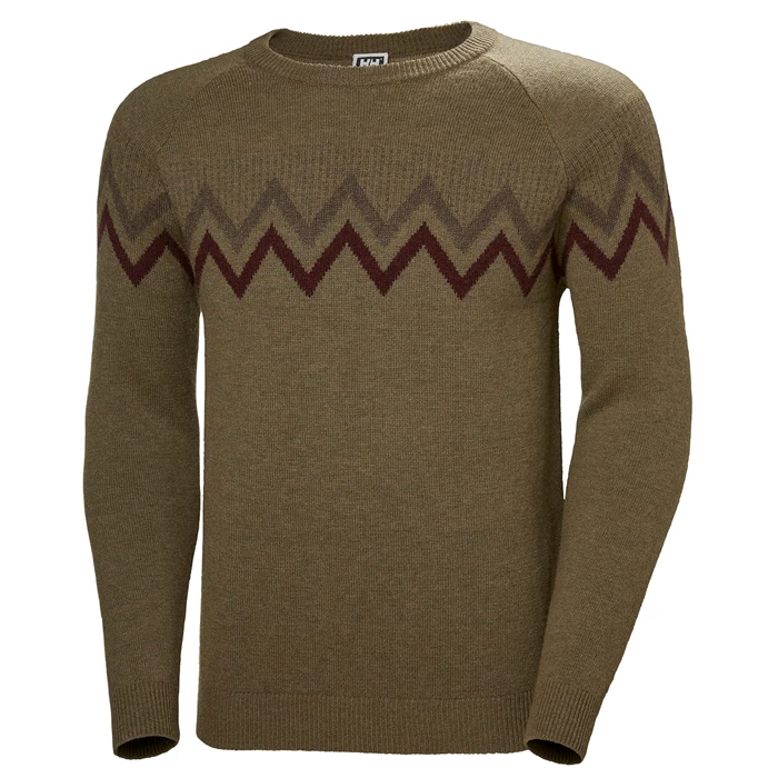 Chandails Helly Hansen Wool Knit Homme Marron | 8409-XDURF