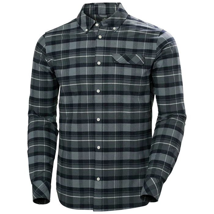 Chemises Helly Hansen Classiche Check Ls Homme Grise | 4029-FEQWR