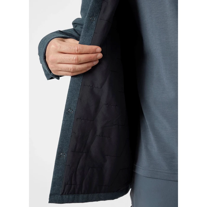 Chemises Helly Hansen Lifaloft Insulated Shacket Homme Grise | 7519-VFSLI