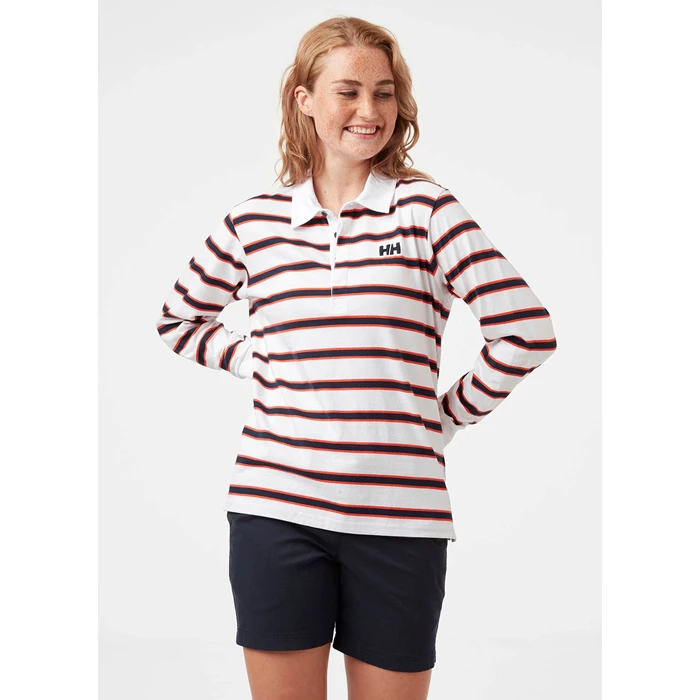 Chemises Helly Hansen W Siren Rugger Femme Blanche | 3867-JHDSR