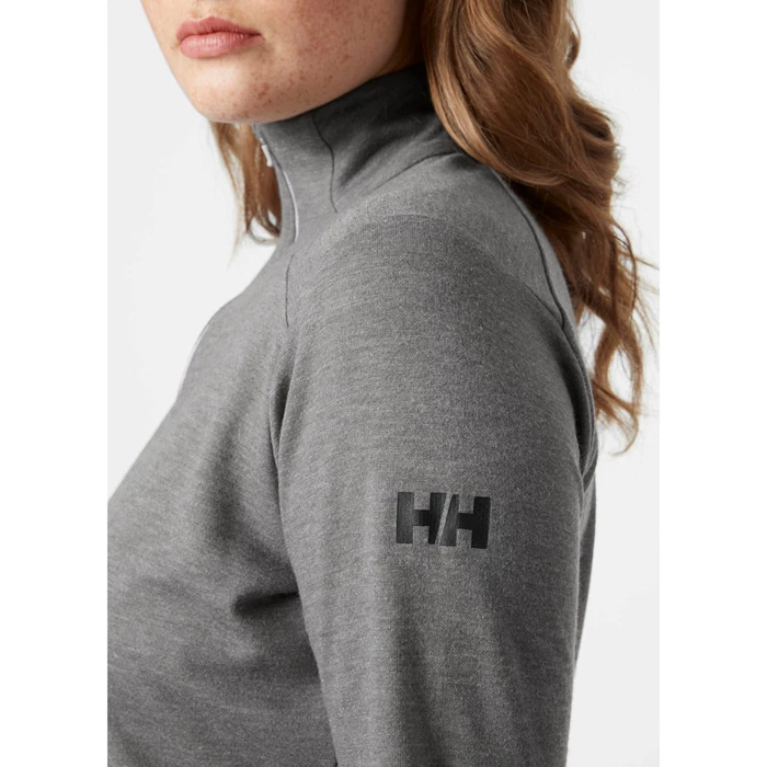 Couches Intermédiaires Actives Helly Hansen W Siren 1/2 Zip Up Pullover Femme Grise | 1834-WGLZJ