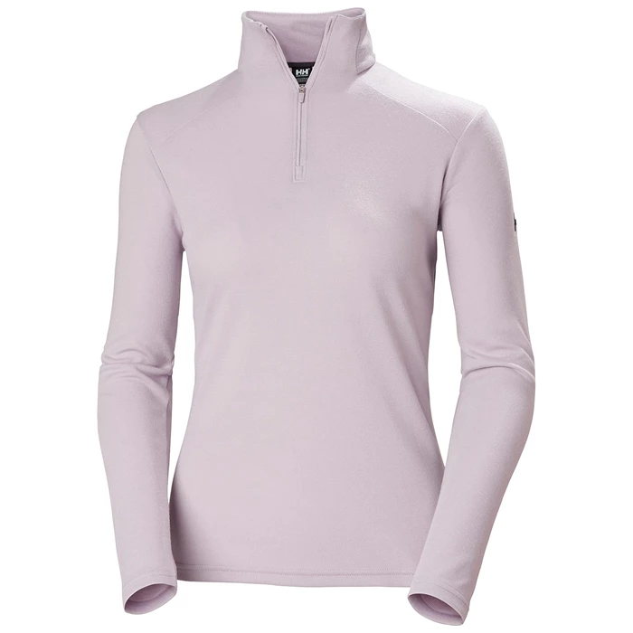 Couches Intermédiaires Actives Helly Hansen W Siren 1/2 Zip Up Pullover Femme Grise Violette | 4953-ALEYO