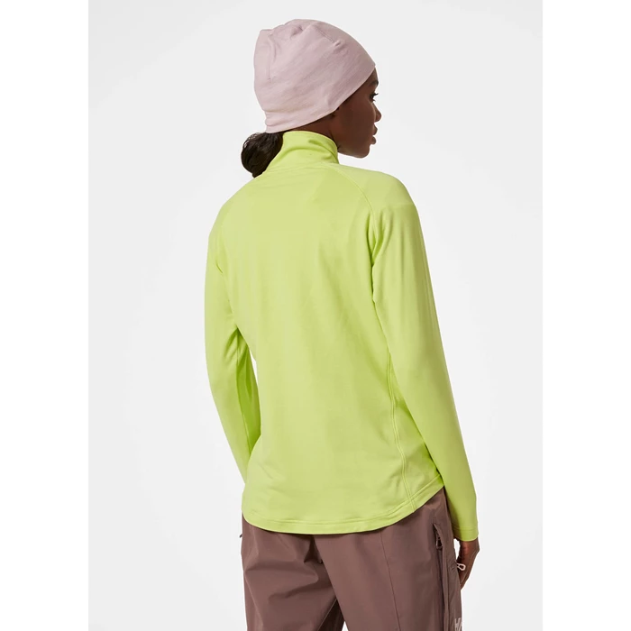 Couches Intermédiaires Actives Helly Hansen W Verglas 1/2 Zip Up Femme Jaune | 7318-ZFYCE