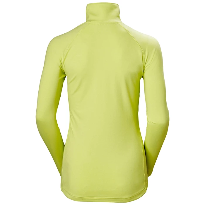 Couches Intermédiaires Actives Helly Hansen W Verglas 1/2 Zip Up Femme Jaune | 7318-ZFYCE