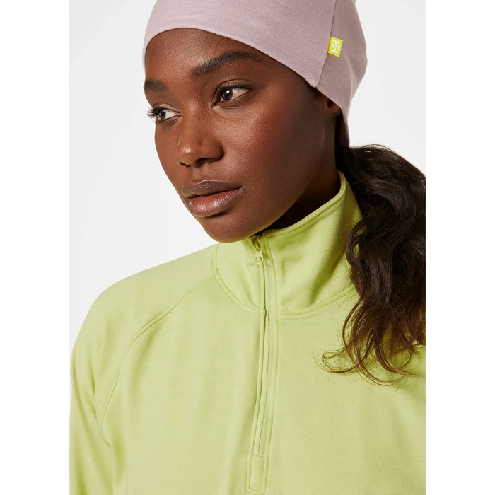 Couches Intermédiaires Actives Helly Hansen W Verglas 1/2 Zip Up Femme Jaune | 7318-ZFYCE