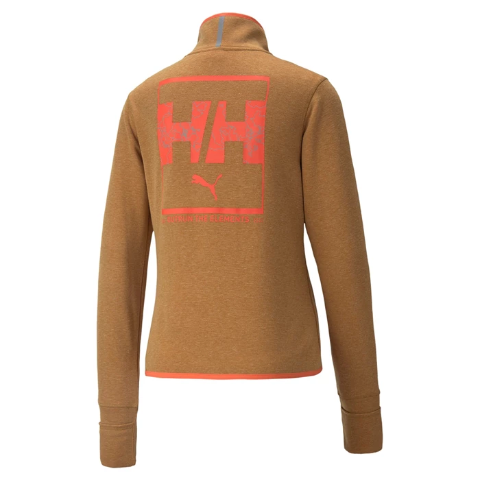 Couches Intermédiaires Actives Helly Hansen Puma X Helly Hansen Ls-shirt W Femme Marron | 8657-LJUMG