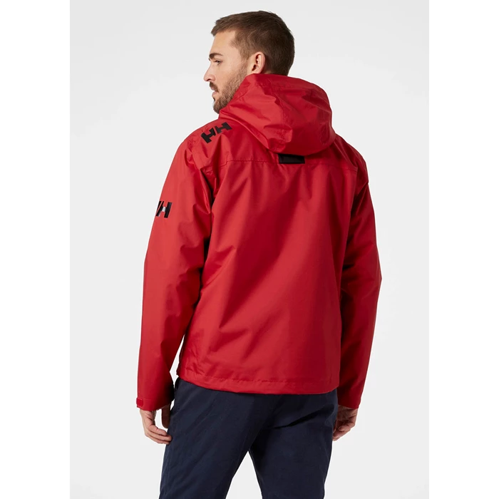 Couches Intermédiaires Helly Hansen Crew Encapuchonné Couche Intermédiaire Homme Rouge | 0417-HGZAK