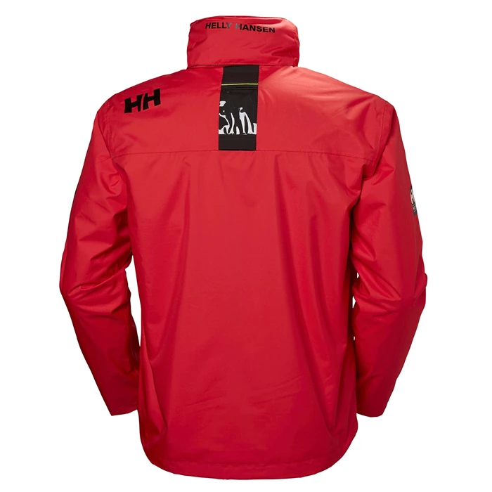 Couches Intermédiaires Helly Hansen Crew Encapuchonné Couche Intermédiaire Homme Rouge | 0417-HGZAK