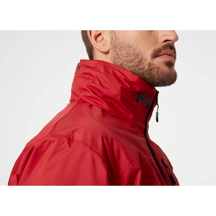 Couches Intermédiaires Helly Hansen Crew Encapuchonné Couche Intermédiaire Homme Rouge | 0417-HGZAK