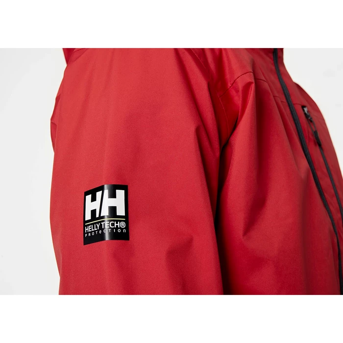 Couches Intermédiaires Helly Hansen Crew Encapuchonné Couche Intermédiaire Homme Rouge | 0417-HGZAK