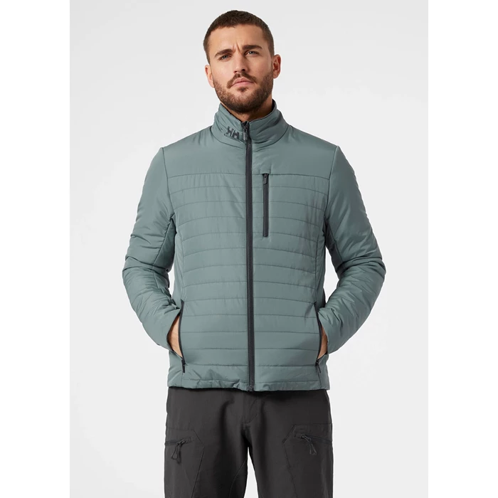 Couches Intermédiaires Helly Hansen Crew 2.0 Homme Grise | 3851-RDFWP