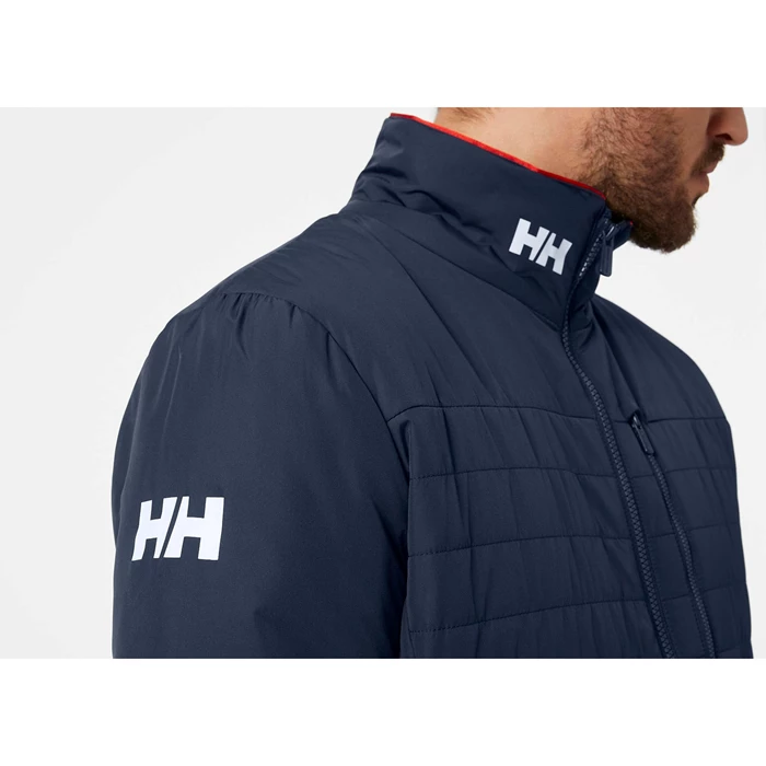 Couches Intermédiaires Helly Hansen Crew 2.0 Homme Bleu Marine | 4653-PXCOF