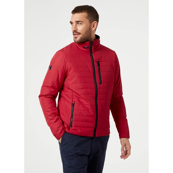 Couches Intermédiaires Helly Hansen Crew 2.0 Homme Rouge | 9130-YEWGD