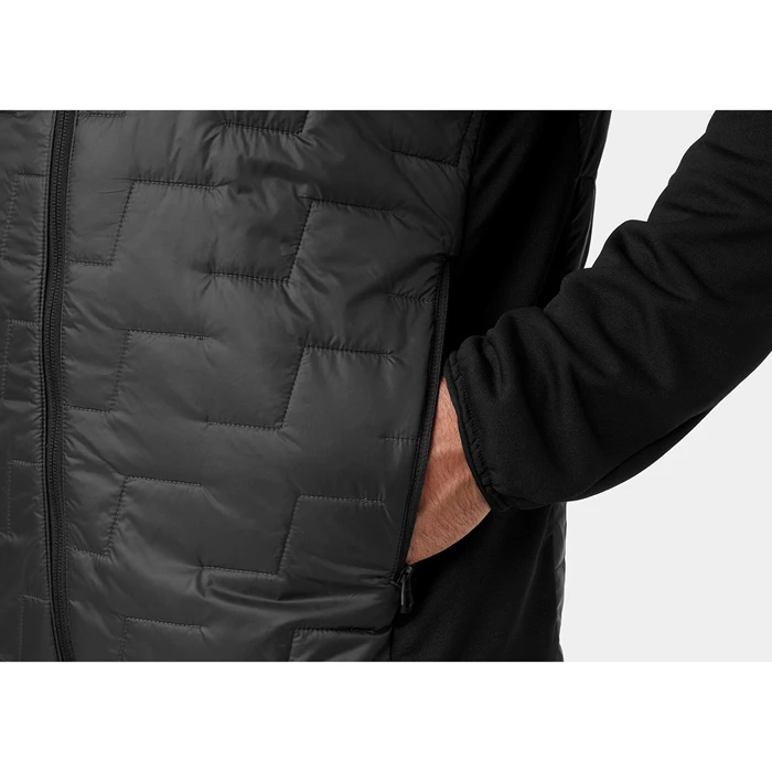 Couches Intermédiaires Helly Hansen Lifaloft Hybrid Homme Noir | 4528-PAZUW