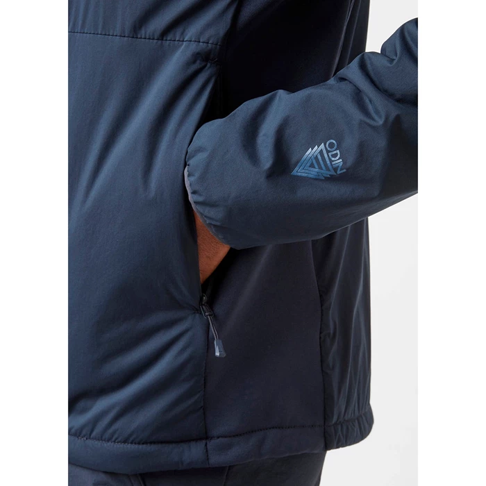 Couches Intermédiaires Helly Hansen Odin Stretch Encapuchonné Light Homme Bleu Marine | 3721-XEPTV