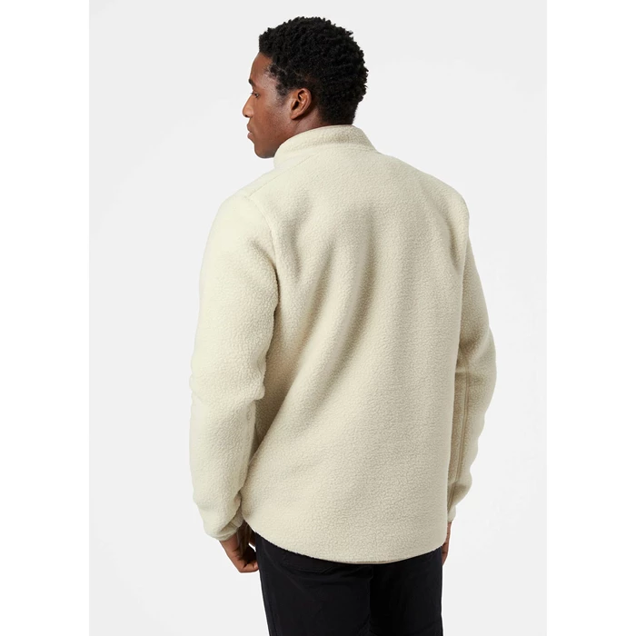 Couches Intermédiaires Helly Hansen Panorama Pile Homme Grise Blanche | 3564-GKMCD