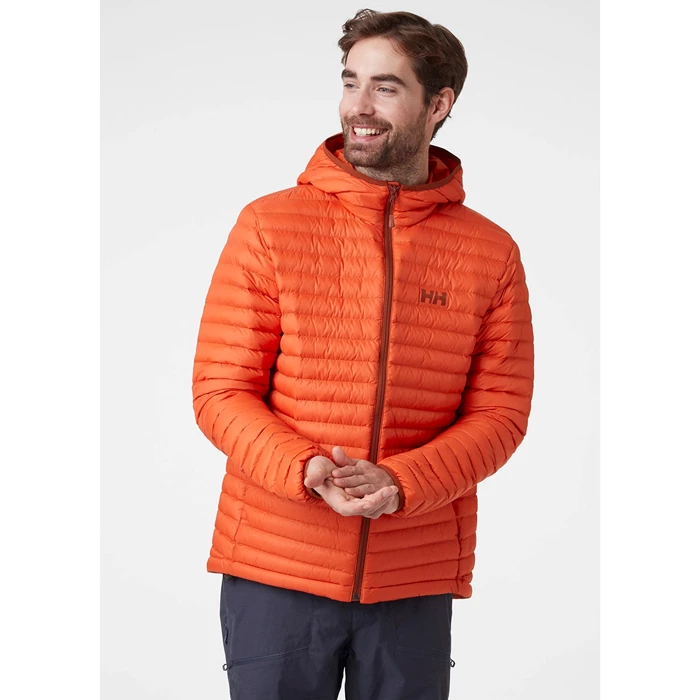 Couches Intermédiaires Helly Hansen Sirdal Encapuchonné Homme Rouge Marron | 2069-HZLEY