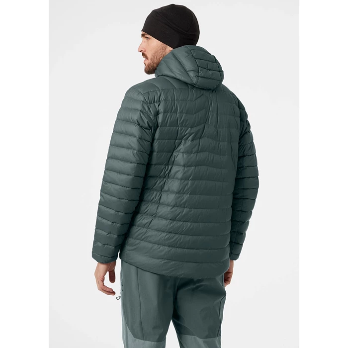 Couches Intermédiaires Helly Hansen Verglas Encapuchonné Homme Grise | 0129-PINOD