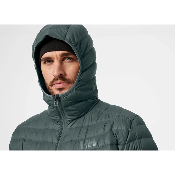 Couches Intermédiaires Helly Hansen Verglas Encapuchonné Homme Grise | 0129-PINOD