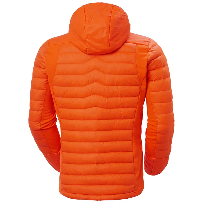 Couches Intermédiaires Helly Hansen Verglas Encapuchonné Hybrid Homme Orange | 2630-SDNEY