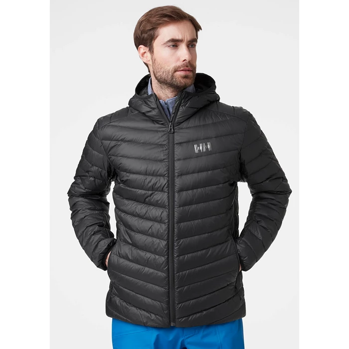 Couches Intermédiaires Helly Hansen Verglas Encapuchonné Homme Noir | 4568-QSKVO