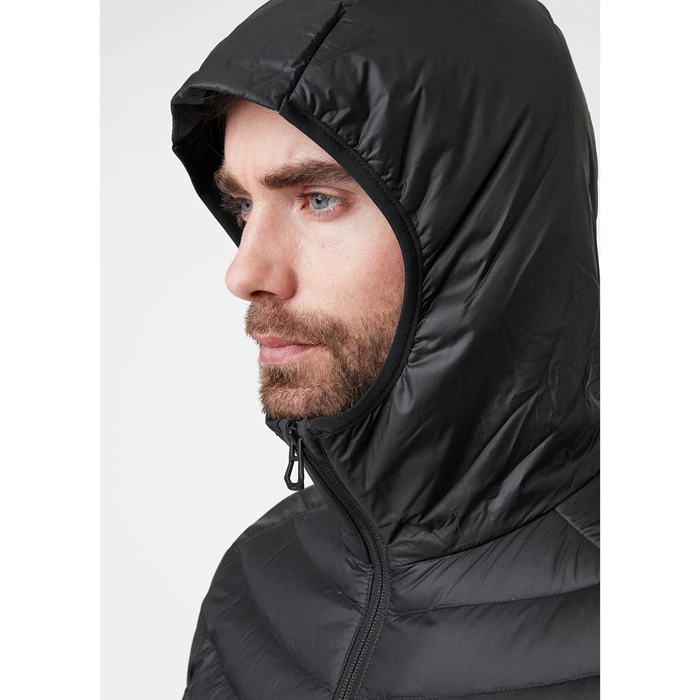 Couches Intermédiaires Helly Hansen Verglas Encapuchonné Hybrid Homme Noir | 8256-MIHFB