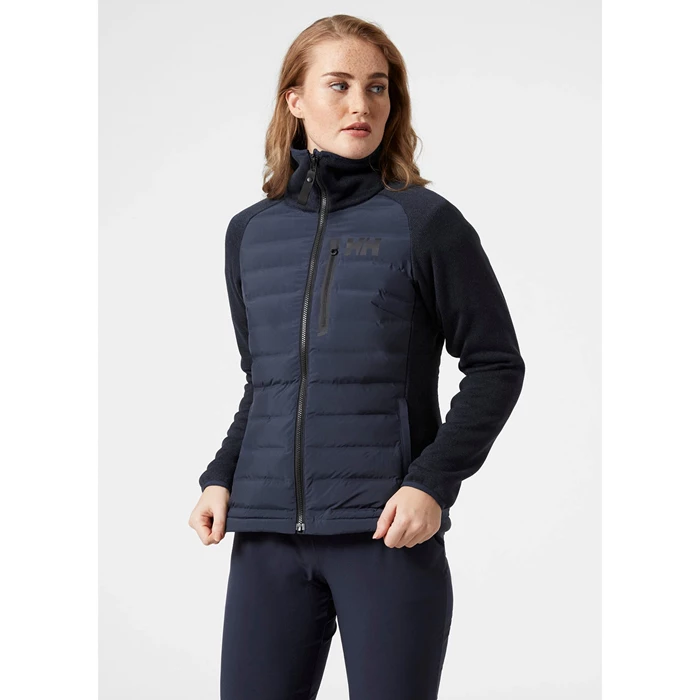 Couches Intermédiaires Helly Hansen W Arctic Ocean Hybrid Femme Bleu Marine | 6935-VHRCQ