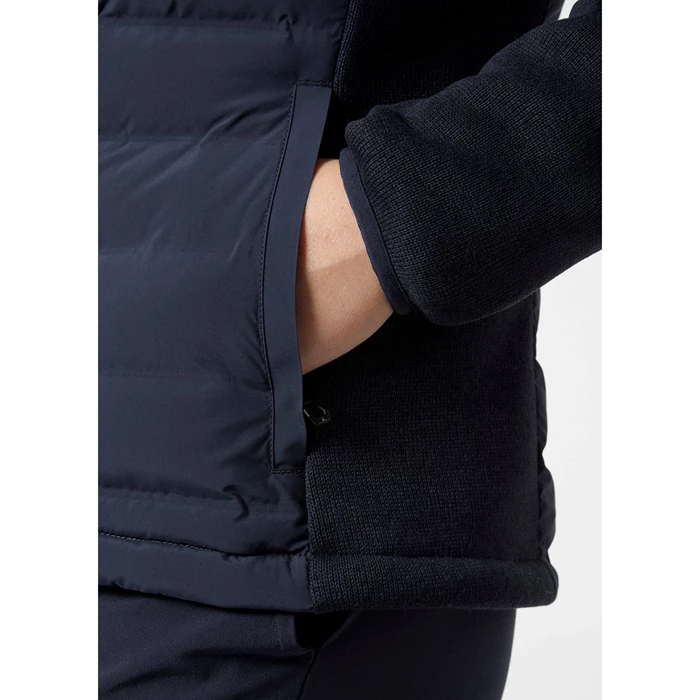 Couches Intermédiaires Helly Hansen W Arctic Ocean Hybrid Femme Bleu Marine | 6935-VHRCQ