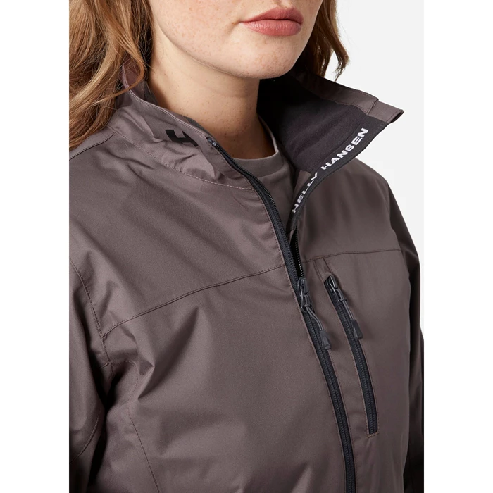 Couches Intermédiaires Helly Hansen W Crew Couche Intermédiaire Femme Grise | 0658-USNAP