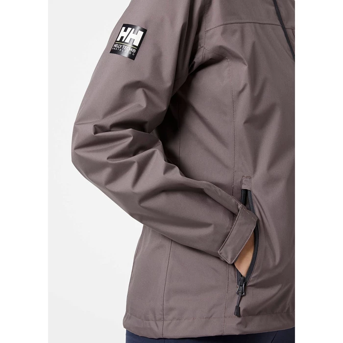 Couches Intermédiaires Helly Hansen W Crew Couche Intermédiaire Femme Grise | 0658-USNAP