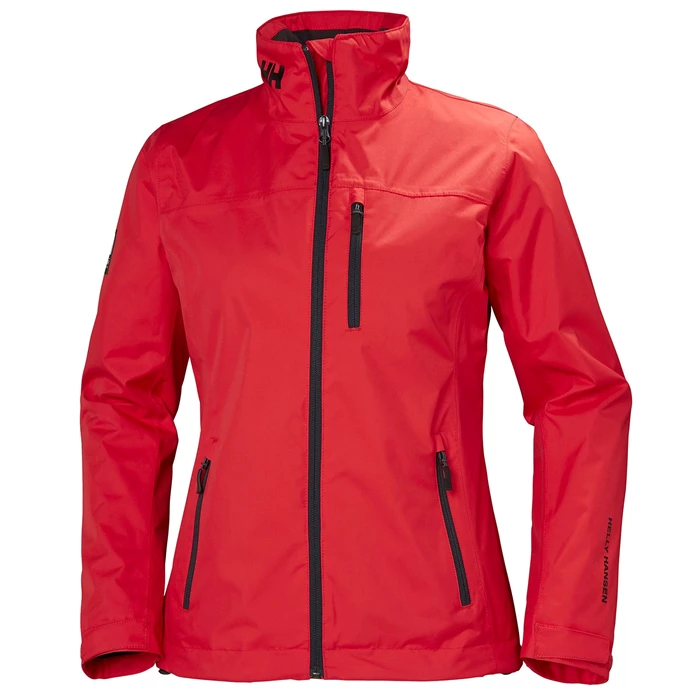 Couches Intermédiaires Helly Hansen W Crew Couche Intermédiaire Femme Rouge | 3762-ZMNQG