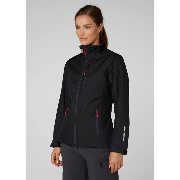 Couches Intermédiaires Helly Hansen W Crew Couche Intermédiaire Femme Noir | 5128-MZHNA