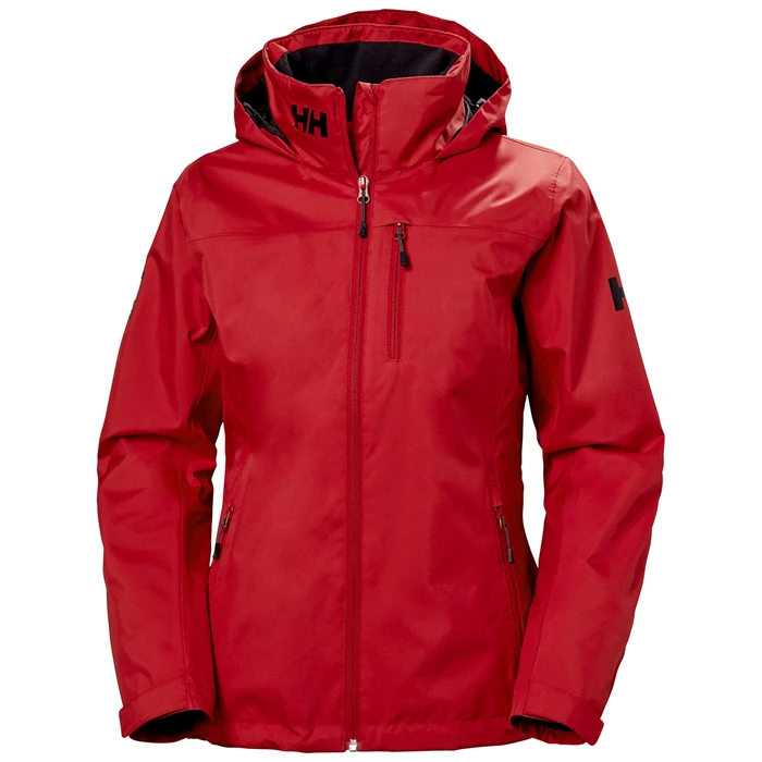 Couches Intermédiaires Helly Hansen W Crew Encapuchonné Couche Intermédiaire Femme Rouge | 8215-RMBVQ