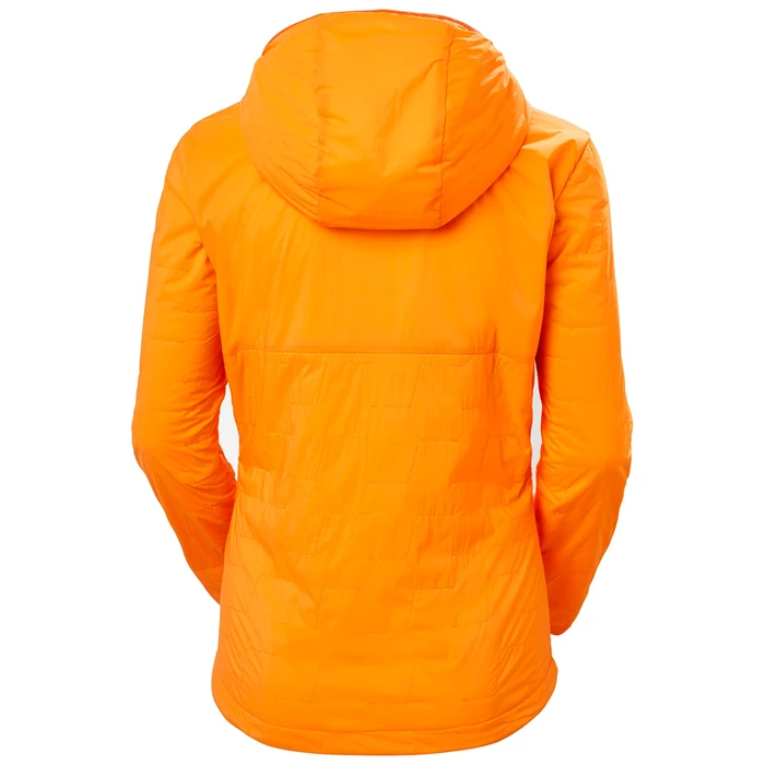 Couches Intermédiaires Helly Hansen W Lifaloft Air Encapuchonné Femme Orange Blanche | 2670-VKYBO