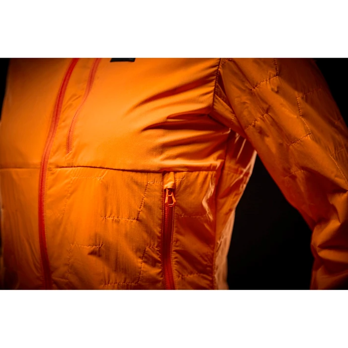 Couches Intermédiaires Helly Hansen W Lifaloft Air Encapuchonné Femme Orange Blanche | 2670-VKYBO